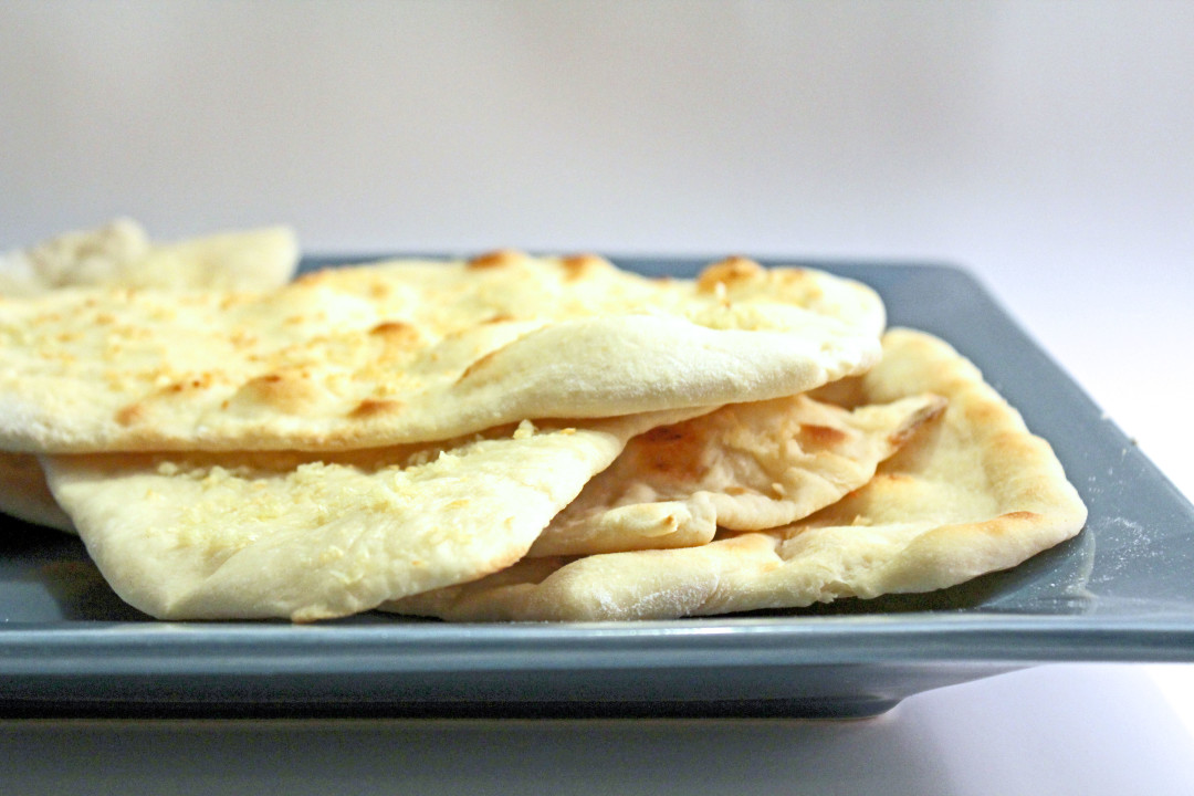 Garlic Naan - Vegetarian 'Ventures