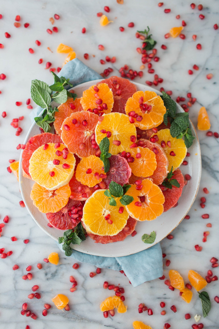 Citrus And Pomegranate Salad