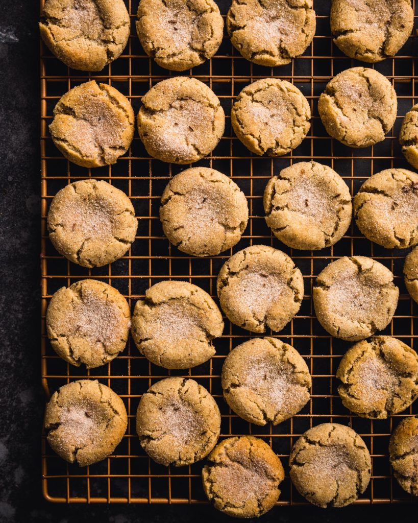 Rye Caraway Snickerdoodle Cookies - Vegetarian 'Ventures
