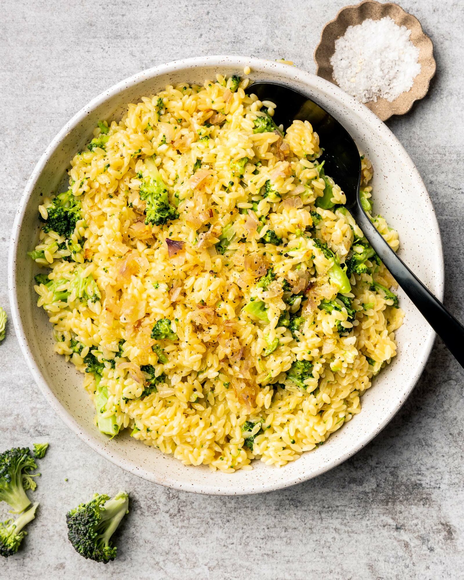 Cheddar Broccoli Orzo With Everything Bagel Spice Mix Breadcrumbs ...