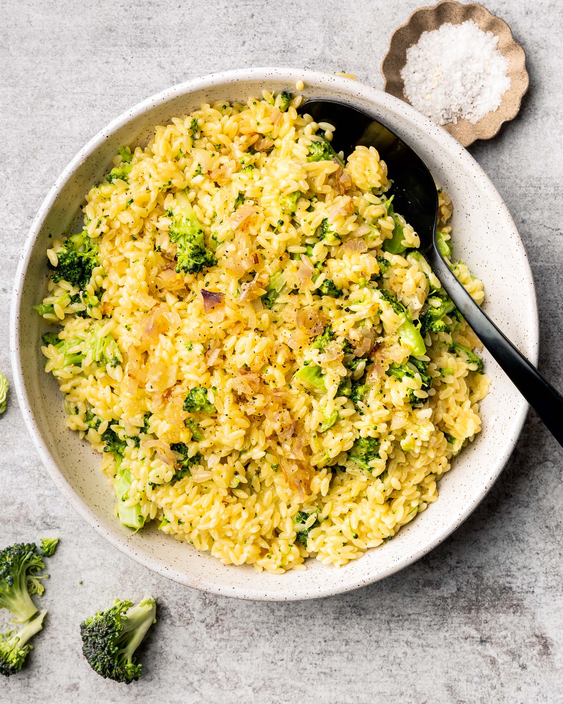 Cheddar Broccoli Orzo With Everything Bagel Spice Mix Breadcrumbs ...